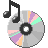 Music program icon on desktop